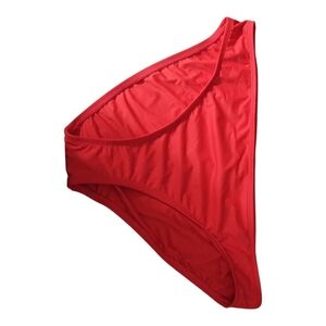 La‎ Blanca Red UPF 50+ Vacation Pool Swim Resortwear Bikini Bottom 14